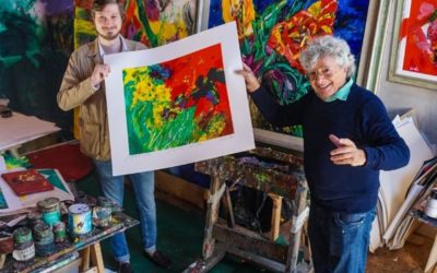 Gianni Borta: immersi nel colore di un grande artista friulano
