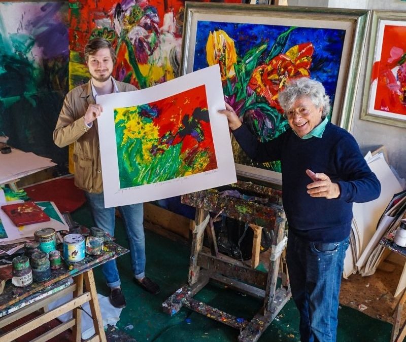 Gianni Borta: immersi nel colore di un grande artista friulano
