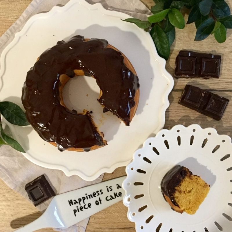 boreto grado Torta di zucca e cioccolato