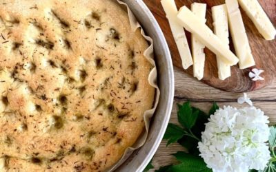 Focaccia alle erbe di campo